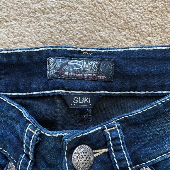 Silver SUKI Mid Skinny - Picture 4 of 5